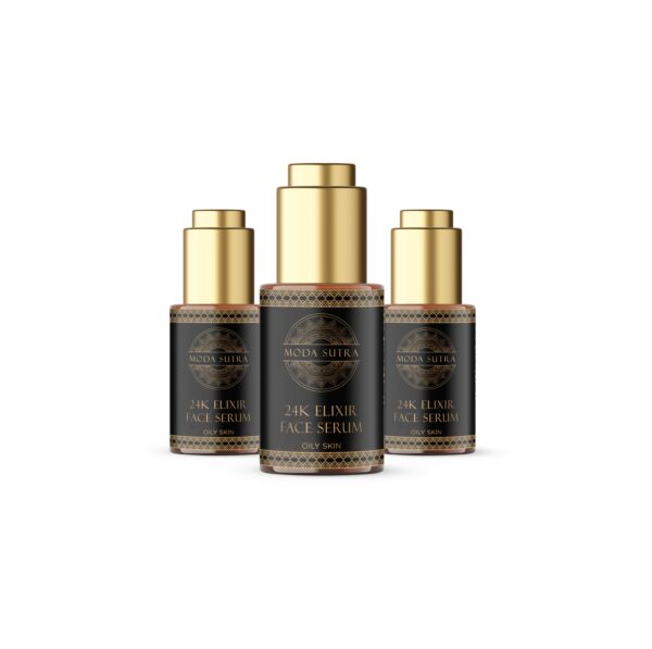 24K Gold Elixir Face Serum - Oily Skin