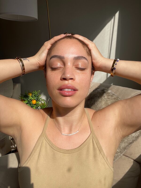 how to choose skincare products for your skin type with different skin types illustration”